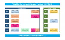 Treningový rozpis na sezónu 2017/2018 new